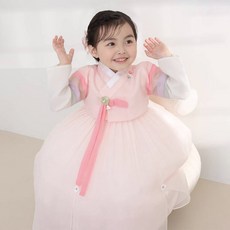 Agahanbok 女童款春季郊遊韓服套裝