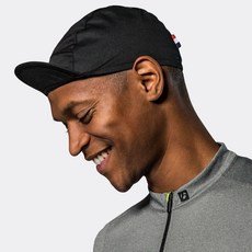 트렉 본트래거 클래식 사이클링 캡 모자, 블랙, 1개