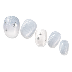 젤라또팩토리 솔라젤 스파클링 네일팁 세트, 블루, 1개