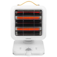 유니맥스 미니 발터치 석영관 전기히터, UMH-1544SS, 화이트