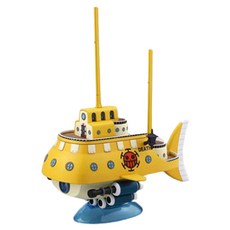 반다이 ONE PIECE GREAT SHIP COLLECTION02 TRAFALGAR LAWS SUBMARINE 프라모델 175298, 1개