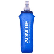 AONIJIE 奧尼捷 軟式水壺 海洋 W10, 藍色, 1個, 500ml