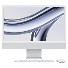 Apple 2023 아이맥 24 M3, 실버, 16GB, 256GB, MAC OS, Z1950006G