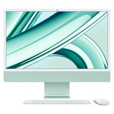 Apple 2023 아이맥 24 M3, 그린, 16GB, 512GB, MAC OS, Z19J0004F