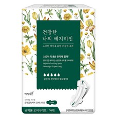 YEJIMIIN 玥之美人 漢方草本衛生棉 41cm, 16片, 1包