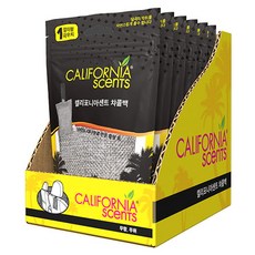 CALIFORNIA scents 木炭包除臭劑, 6個, 50g