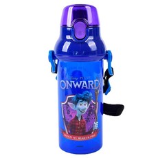 LiLFANT Onward一鍵式背帶水壺, 藍色, 450ml