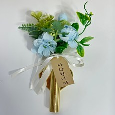FondantFlower 납골당 부착식 꽃다발, 블루, 1개