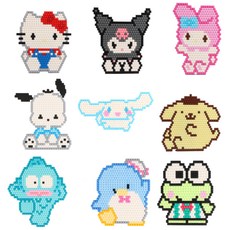 BUNNYLAND 三麗鷗明星 方塊積木 9件組, 1個, 混合色
