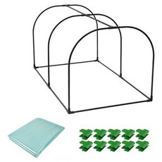 Morningscent 組裝式家用迷你溫室塑膠棚 60 x 100 x 55 cm, 1個