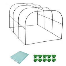 Morningscent 組裝式家用迷你溫室 塑膠溫室 80 x 150 x 80 cm, 1個