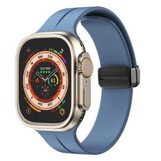 림스테일 슈에브 스마트워치 밴드 스트랩, 블루