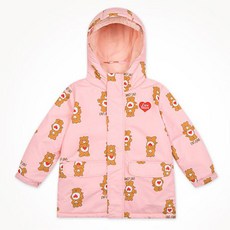 JELISPOON 童款彩虹熊印花滑雪外套