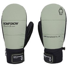 Romp 男女通用 TF CLASSIC MITTEN 滑雪手套, 橄欖綠