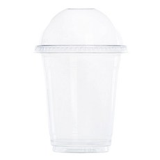 Cheongjeon 外帶透明杯 + 含蓋組合, 400ml, 100個, 1套