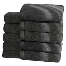 까사베르데 프리미엄 호텔타월 170g 30수 코마사, 다크그레이, 10개