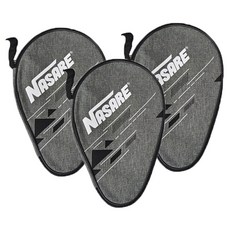 NASARE 桌球拍布套 3入, 灰色
