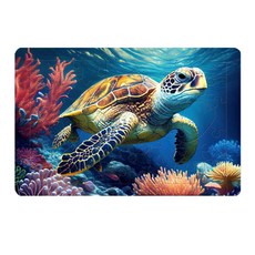 PuzzleGallery Atypical Piece自由的烏龜木質拼圖, 1個, 40件