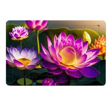 Atypical蓮花款木質拼圖, 1個, 40件