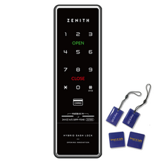 Locpro Zenith 鋁門窗數位輔助鎖 無把手 門鎖輔助鎖 無把手 門鎖, ZS700S, 顧客自行安裝