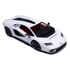 Maisto 1:18 藍寶堅尼 Countach 汽車可動玩具模型 LPI 800-4, 1個, 白色