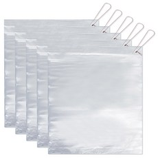 월드크린 다용도 야채 막지 위생 비닐 봉투, 5호(38 x 50 cm), 100개입, 5개