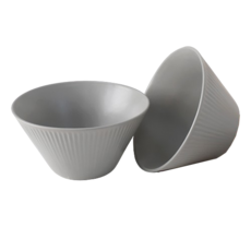 블룸엣홈 스트리샤 대접, 라이트그레이, 2개