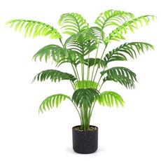 Articolo 棕櫚葉人造樹花盆 90cm, 綠色, 1個