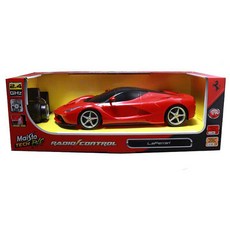 마이스토 아동용 1:14 페라리 라페라리 RC카 빅사이즈, 레드, 1개