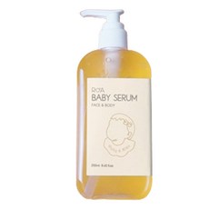 Roah嬰兒精華臉部&身體乳液, 250ml, 1個