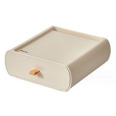 Market Plan 起司多用途迷你收納盒 L, 1個, 奶油米色