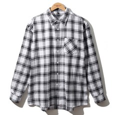 해리슨 남성용 루즈핏 체크 긴팔 셔츠 7921 ITP1002