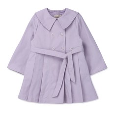 Perimitz 女童薰衣草色風衣 P2411C06315