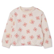 Perimitz 女童佩里花朵滿版大學T P2415T181