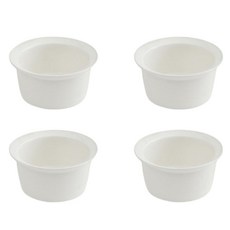 ERATO Ibiti 湯碗, 4個, 白色