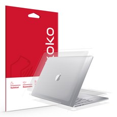Skoko MacBook Pro 14 M3 霧面全身外部保護膜 4件組, 1套