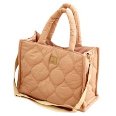 Malolotte 輕量鋪棉媽媽包 日常防水, 粉紅色