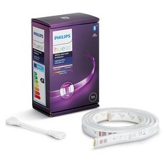 PHILIPS 飛利浦 hue 第四代燈條 Plus 延長燈條 1m, 1個, 白色, 單品