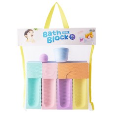 sangsangatti 幼兒沐浴遊戲積木, 混色, 1個