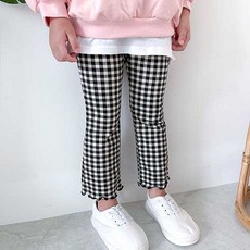 adorebebe 女童款緊身褲喇叭褲