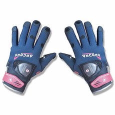 MONCROSS SWITZERLAND 針袋掀指式磯釣手套 雙手套組 MQWH-000QNN 無切口, 海軍藍, 1套