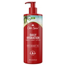 올드스파이스 데일리 하이드레이션 핸드 앤 바디로션 위드 코코넛오일, 473ml, 1개