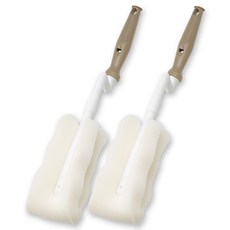 베이비베어 국내 제조 젖병솔, 2개, 브라운