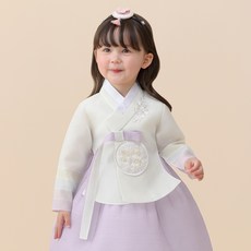 TheyeHanbok 女童用 888 紫色唐衣韓服套裝