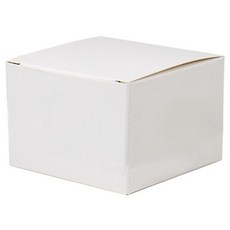 아이엔피 무지 단상자 6x6x5cm, 화이트, 50개