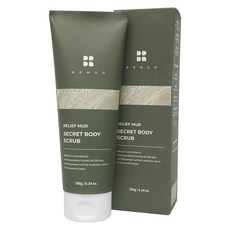 BRMUD Relief Mud 秘密身體磨砂膏 柑橘香, 1個, 180g