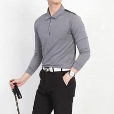 MINEFLOW 男款 RM 登山立領半拉鍊T恤