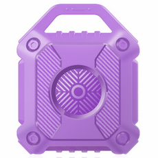 브이로즈 에어태그 방수 TPU 분실 방지 케이스 후크 + 드라이버 세트, 퍼플(케이스), 1세트