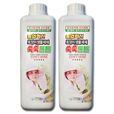 쑥쑥튼튼 토양 개량 식물 영양제, 1L, 2개