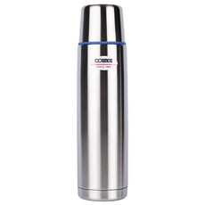 韓國 cosmos 保溫保冷不鏽鋼水瓶, 800ml, 1個, 銀色